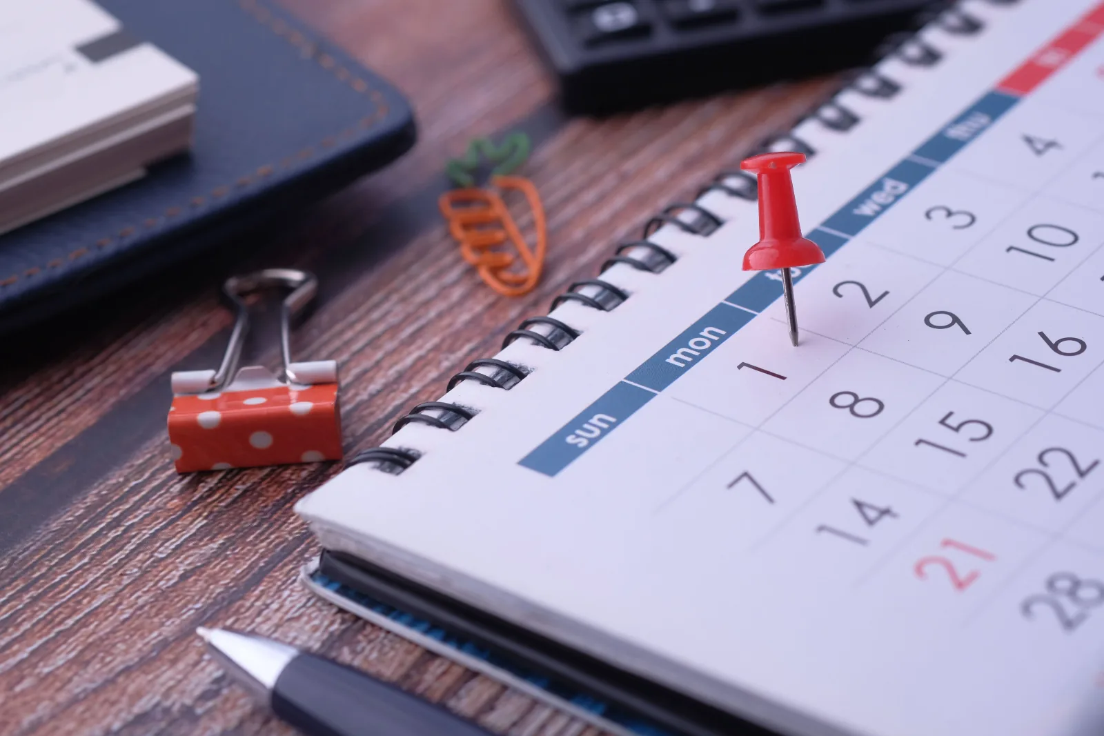 Job Scheduling Calendar